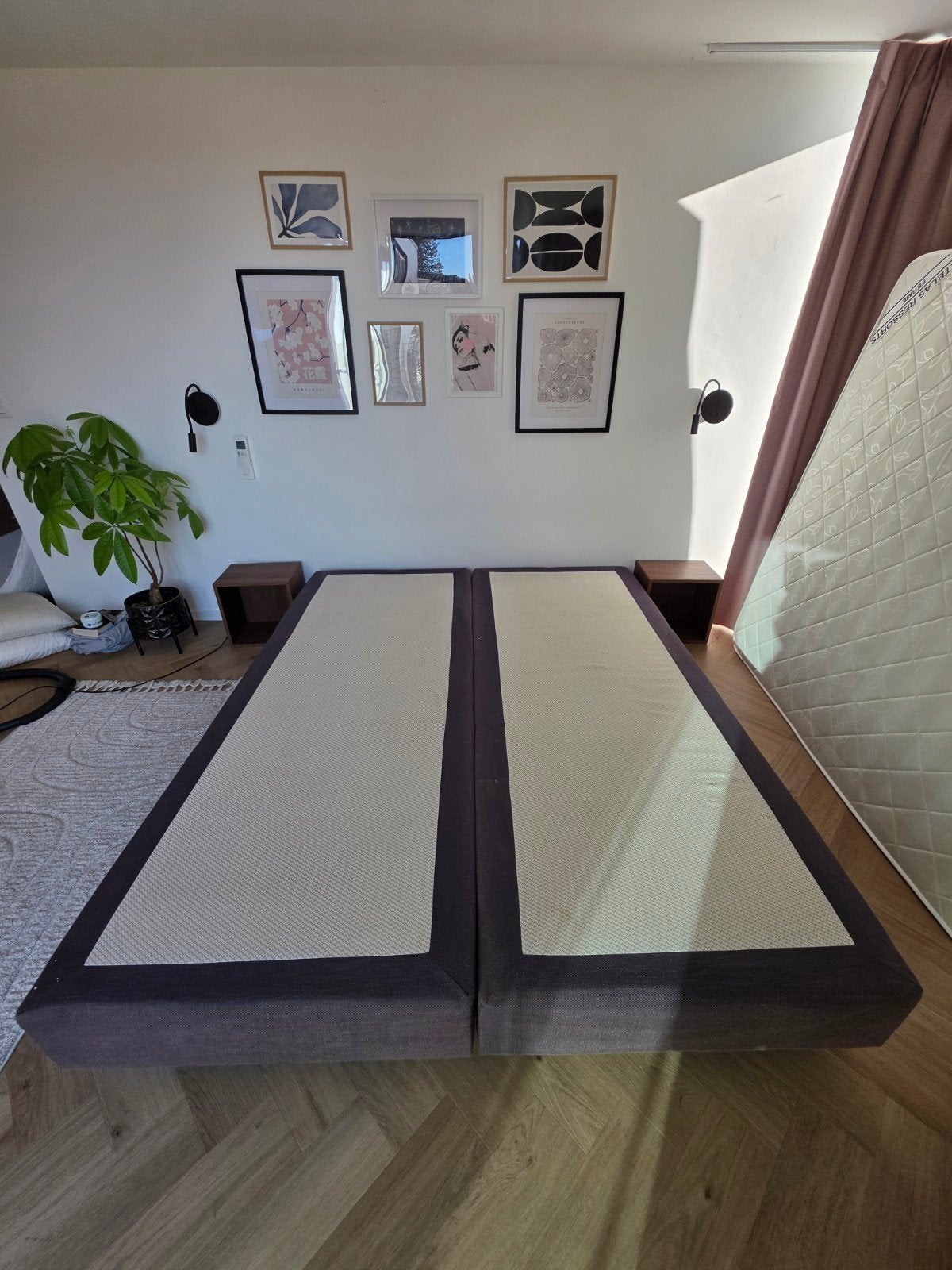 boxspring 160x200 cm, Huis en Inrichting, Slaapkamer | Boxsprings, Ophalen, Tweepersoons, 200 cm, 160 cm
