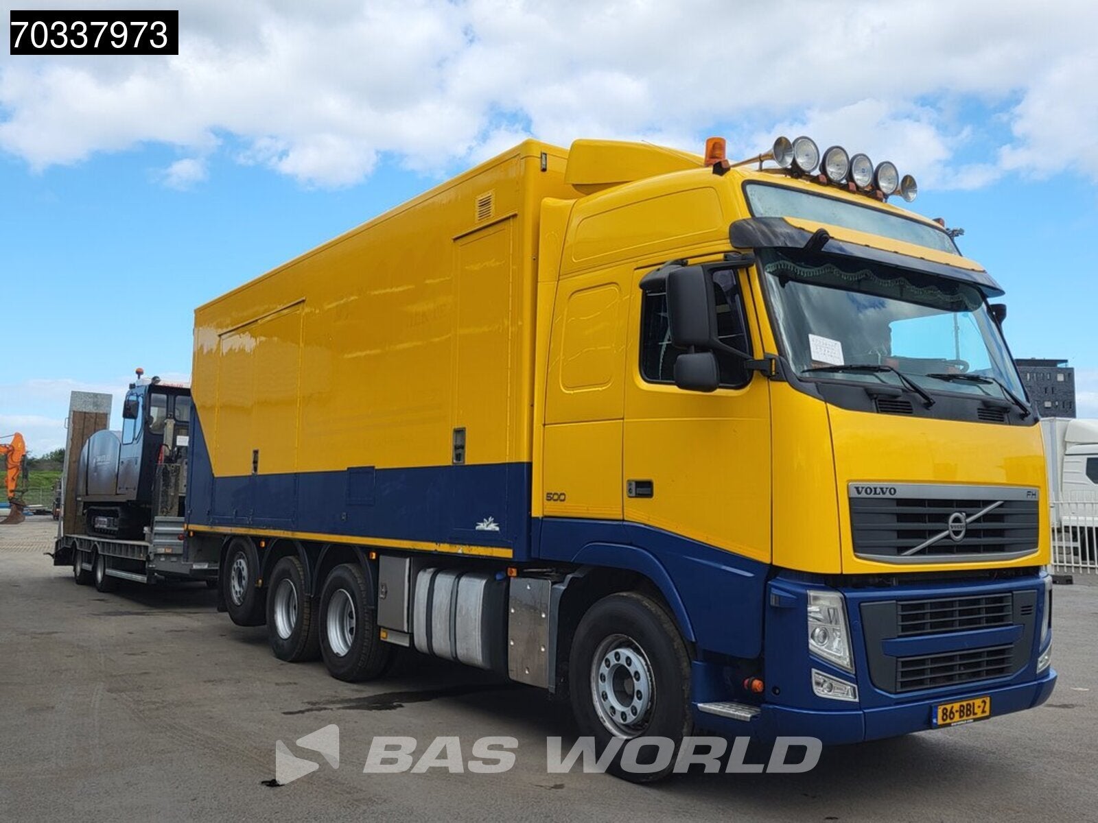 Volvo FH 500 8X4 Horizontal Drilling combi SITETEC MP302 D B, Autos, Cuir, Euro 5, Achat, Entreprise