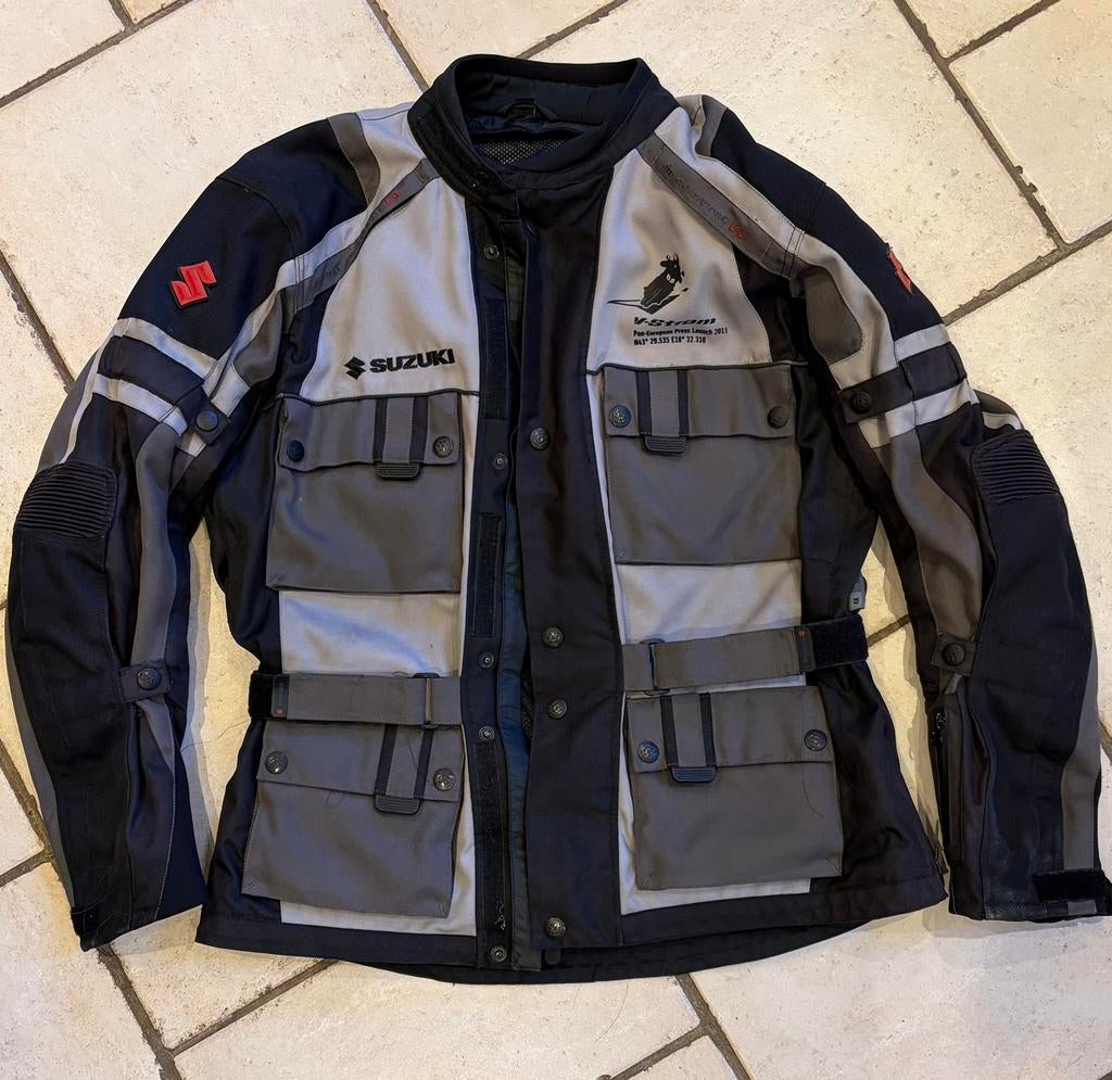 Veste moto Suzuki VStrom XXL, Motos, Enlèvement, Seconde main, Hommes, Manteau | tissu