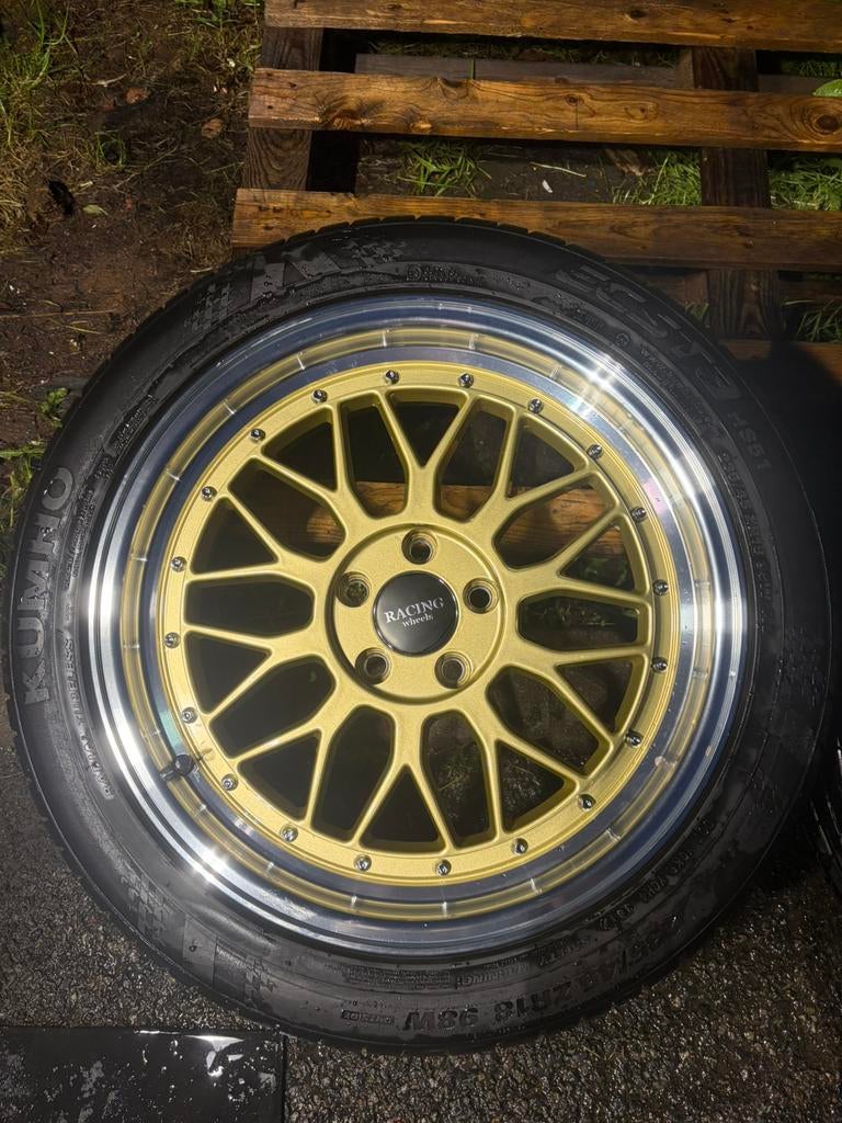 Jantes style bbs 5x120 18 pouves, Enlèvement, 18 pouces, Jante(s)