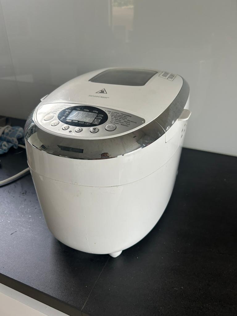 Broodbakmachine, Elektronische apparatuur, Broodbakmachines, 800 tot 1200 gram deeg, Ophalen, Met timer, Gebruikt