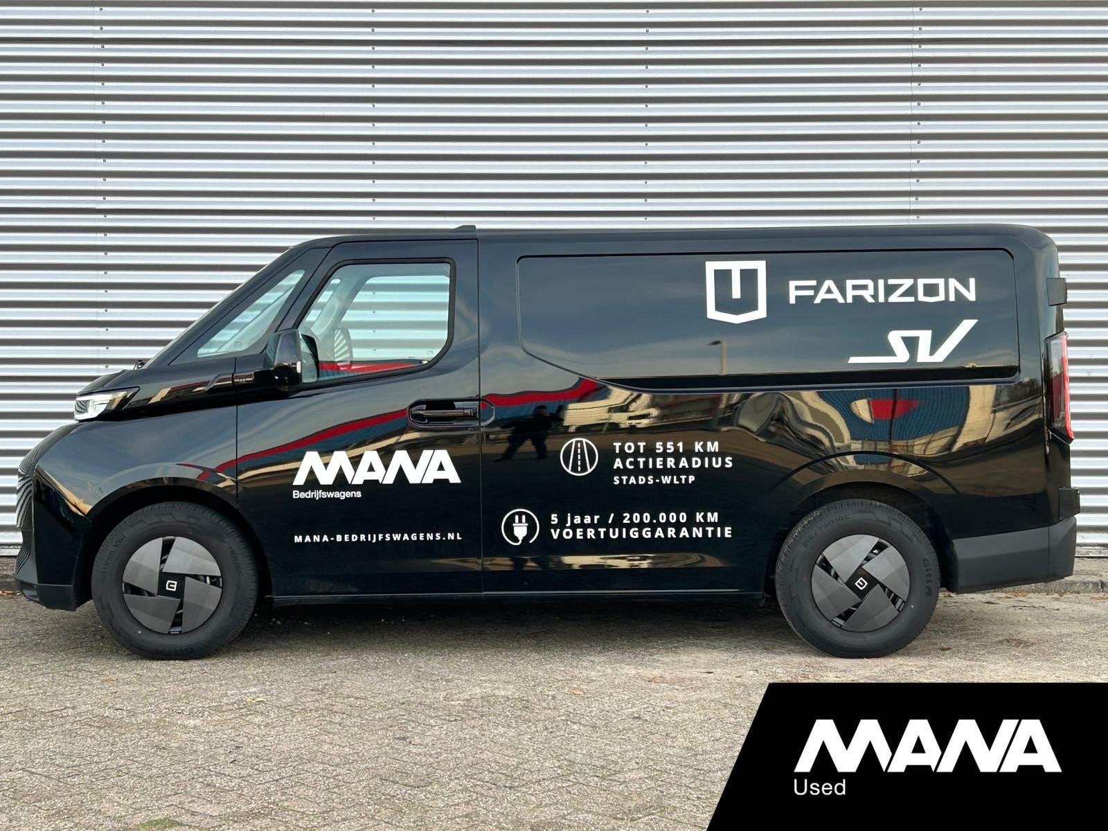 Farizon SV L1H1 83 kWh / 232 PK Lanceringseditie Trekhaak Ac, Gebruikt, Zwart, Parkeersensor, Te koop
