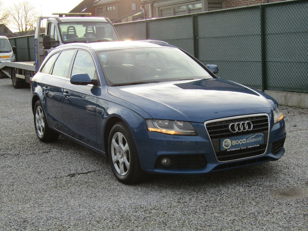 Audi A4 2.0 TDI Automaat, Auto's, Euro 5, Stof, Zwart, 4 cilinders