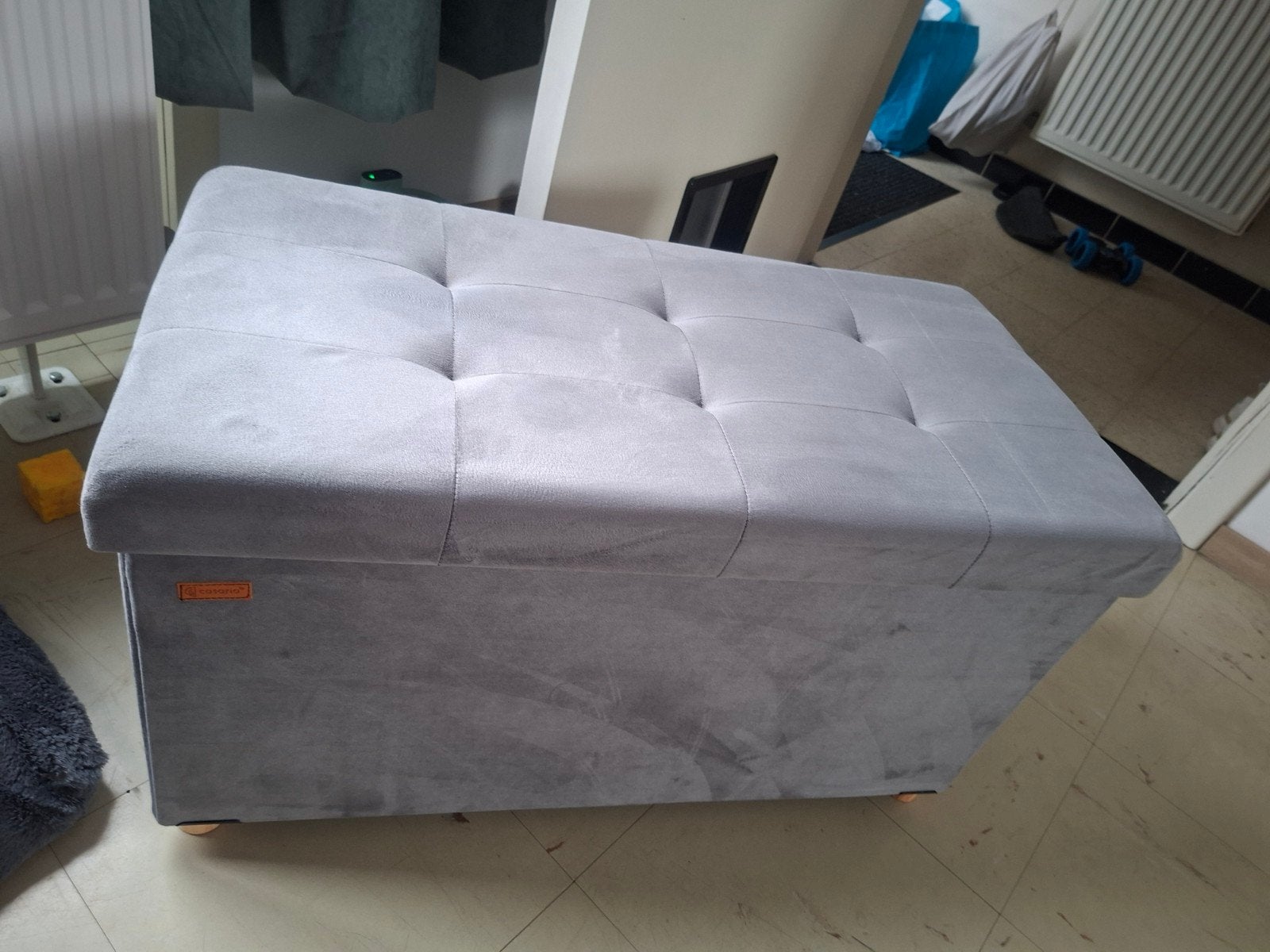 opbergbox grijs zacht, Huis en Inrichting, Woonaccessoires | Kisten, Ophalen