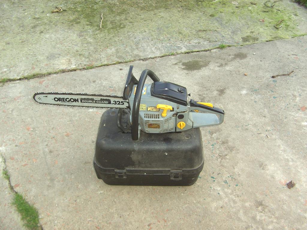 boomzaag kettingzaag topcraft tpcs-49-2009be, Ophalen, Gebruikt