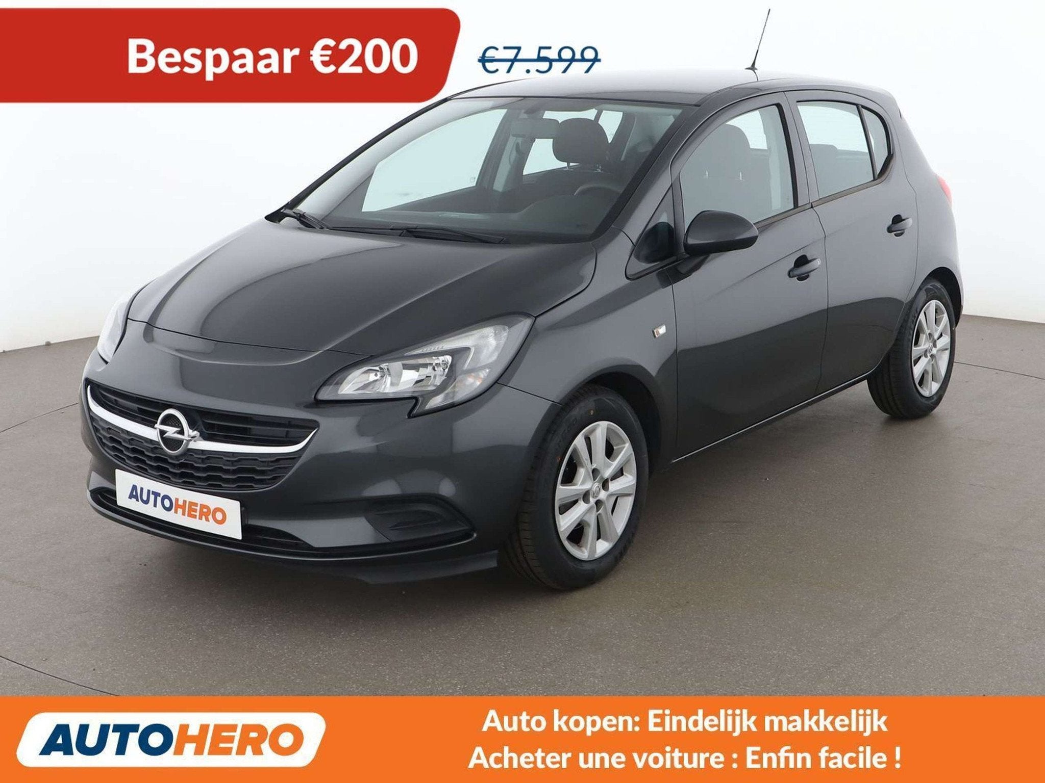 Opel Corsa 1.2 Selection (année de construction 2016), 1163 kg, Achat, 69 ch, Noir