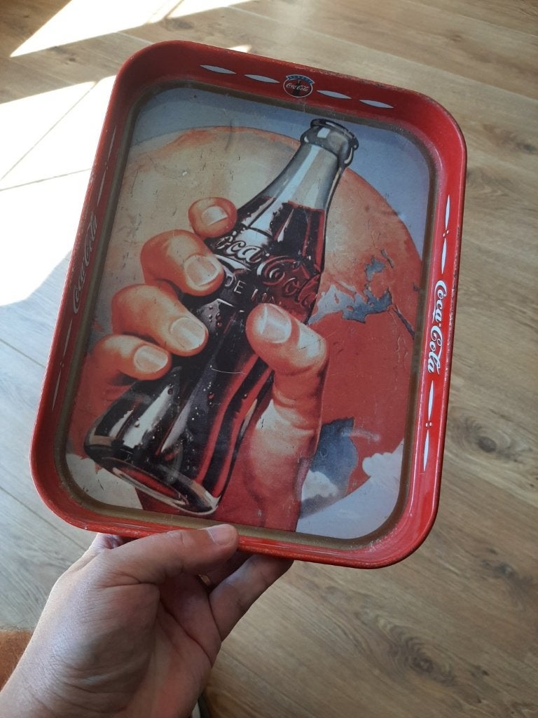 Dienblad coca cola, Ophalen of Verzenden, Zo goed als nieuw, Overige typen