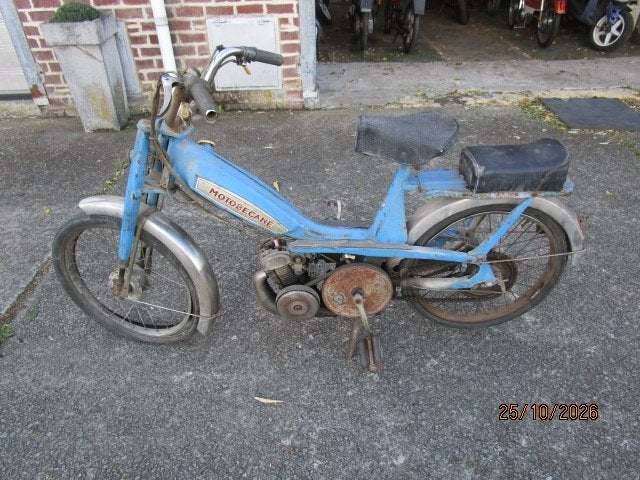 Motobecane 40V 1971 bromfiets 45/u voor cross, opknap enz, Fietsen en Brommers, Gebruikt, 49 cc, 1 versnellingen, Ophalen