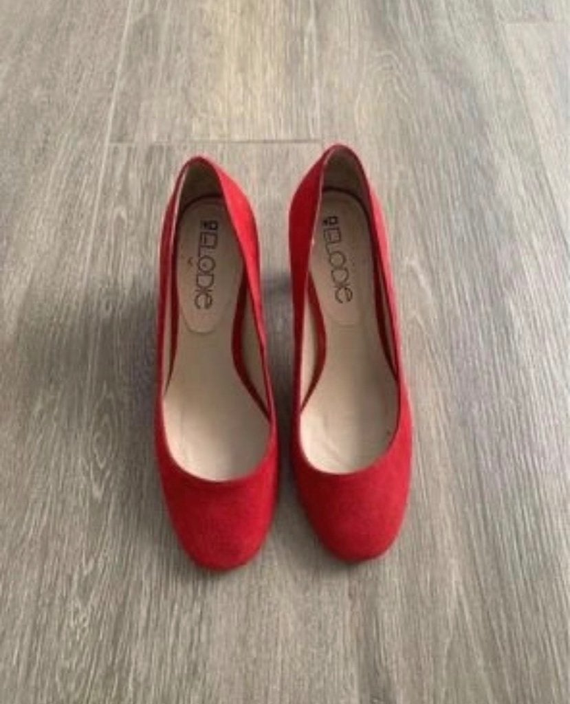 Rode lederen pumps Elodie, Pumps, Ophalen of Verzenden, Rood, Elodie