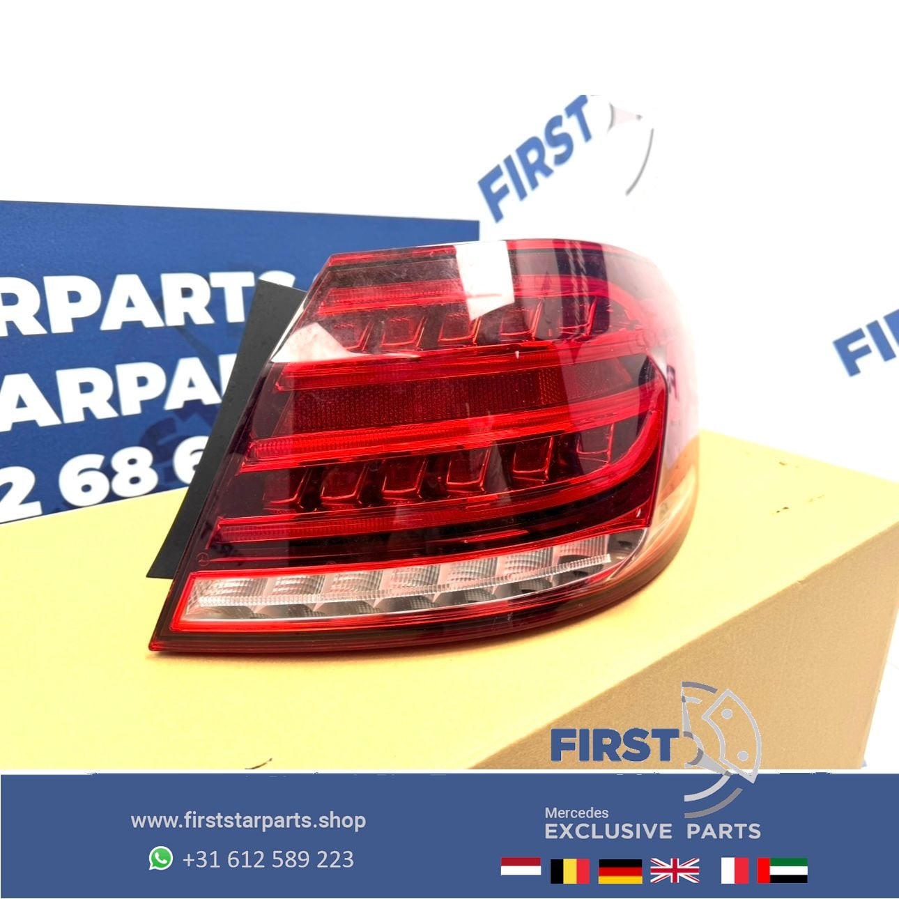 W212 LED ACHTERLICHT A2129060803 FACELIFT E KLASSE RECHTS E6, Utilisé, -, -, Enlèvement ou Envoi