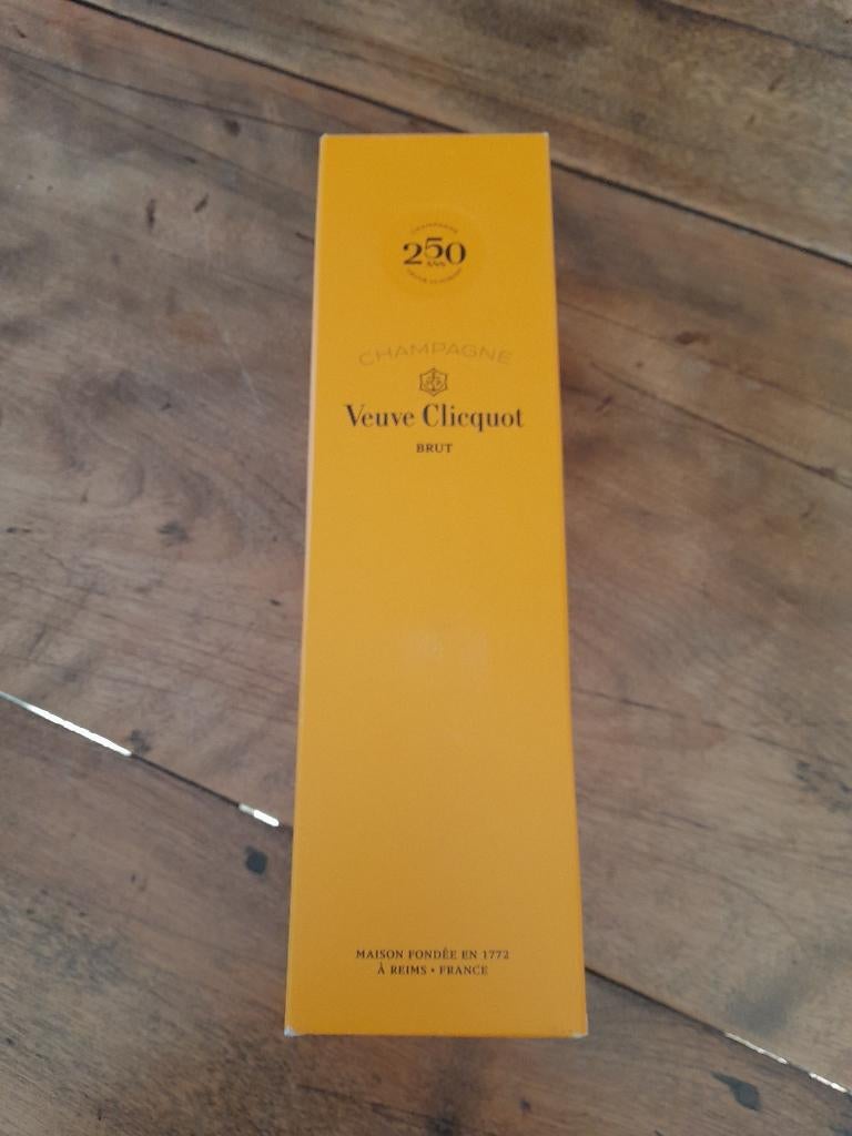 verpakking veuve clicquot feestviering 250 jaar, Verzamelen, Ophalen of Verzenden, Verpakking