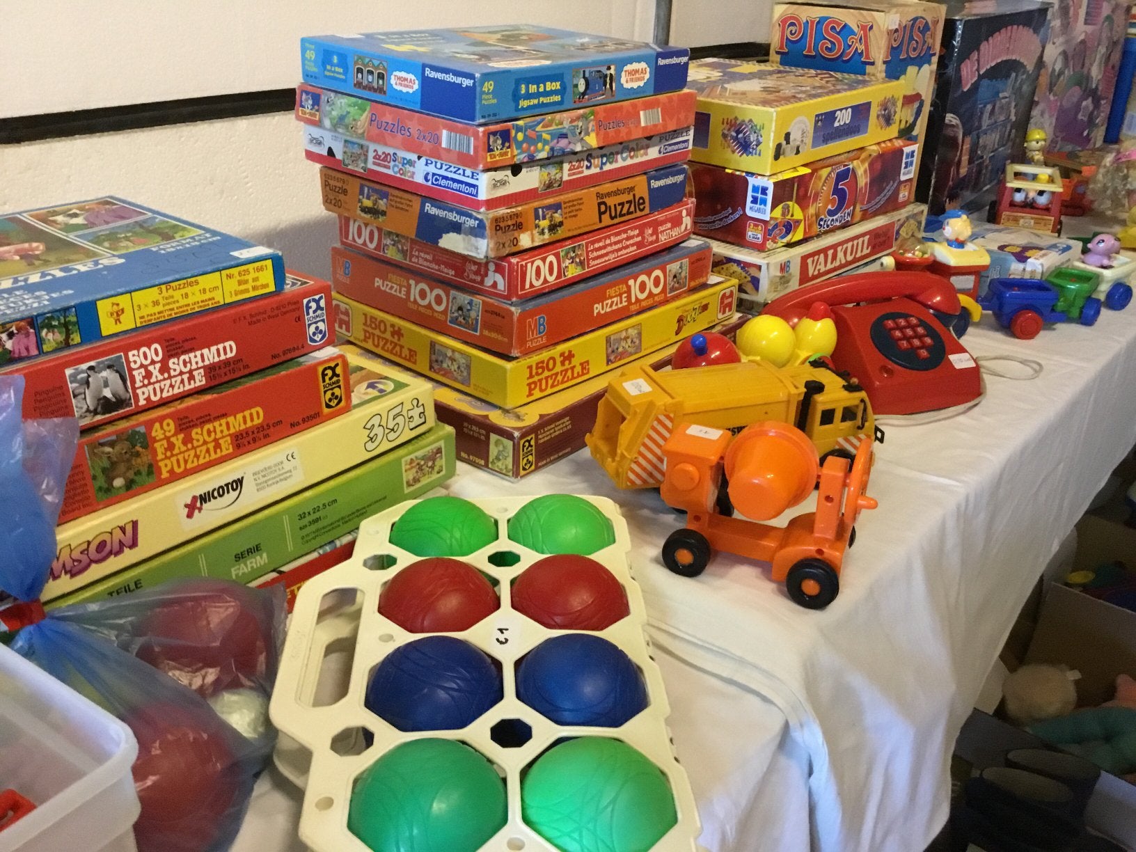 Heel veel speelgoed en anderen zondag 21 juni garageverkoop, Enlèvement, Comme neuf