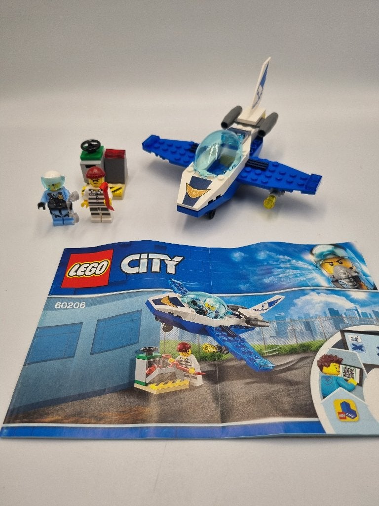 Lego City 60206 Sky Police Jet Patrol, Kinderen en Baby's, Speelgoed | Duplo en Lego, Zo goed als nieuw, Lego, Complete set, Compleet