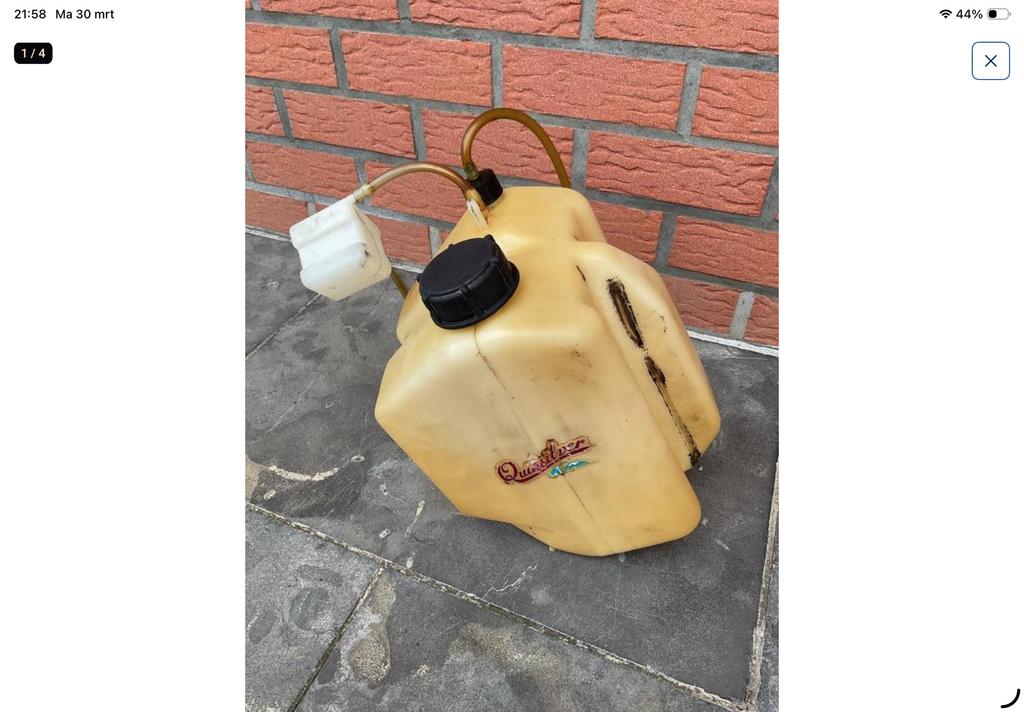Benzinetank voor karting, Ophalen of Verzenden, Gebruikt, Onderdelen Kart