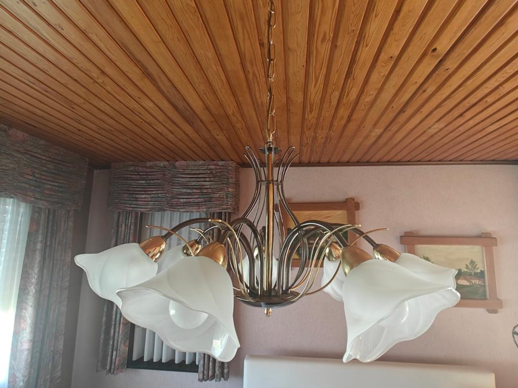 Knappe antieke krionluchter, Huis en Inrichting, Ophalen