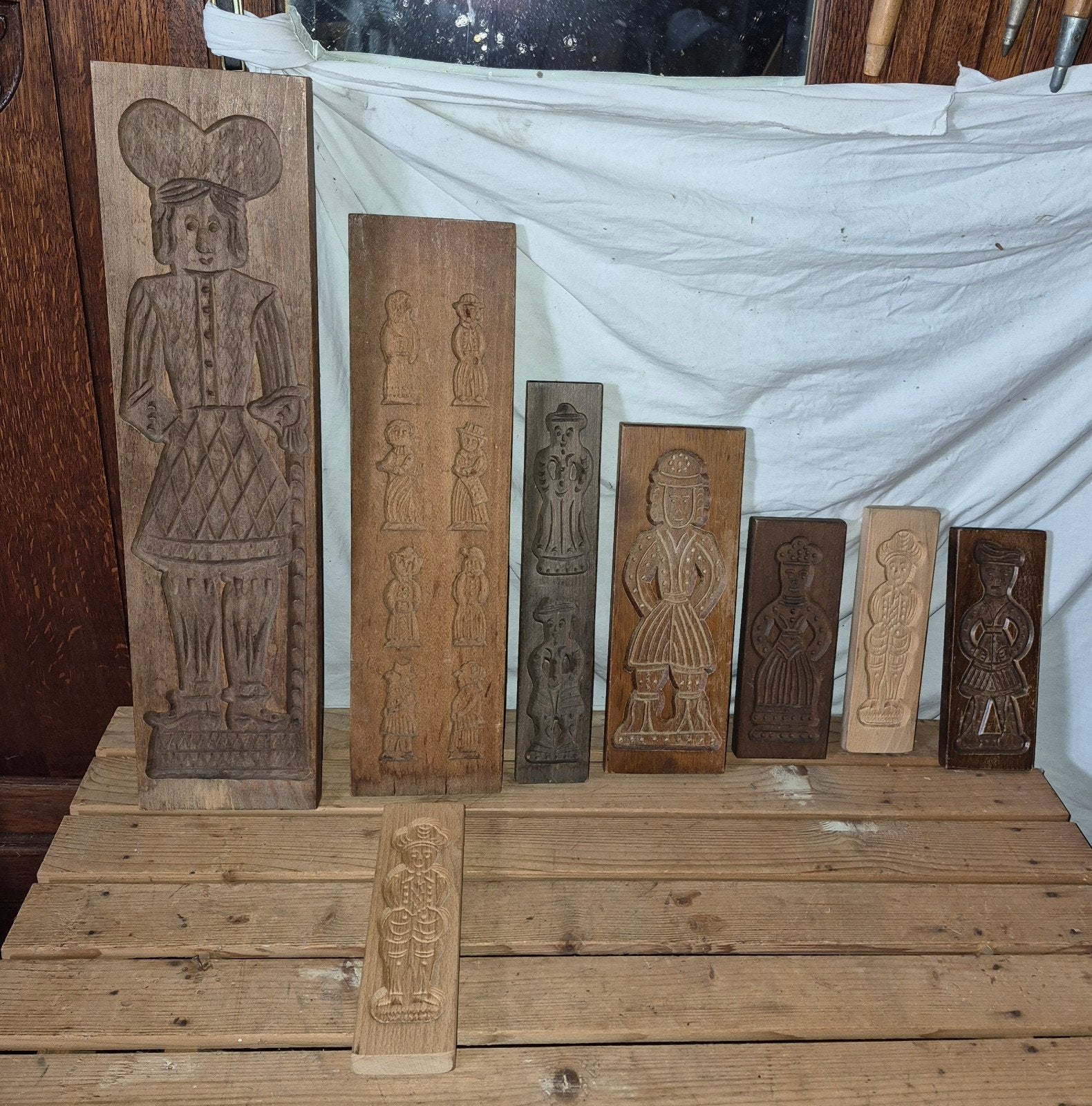 mal mallen oude speculaas planken, Ophalen of Verzenden