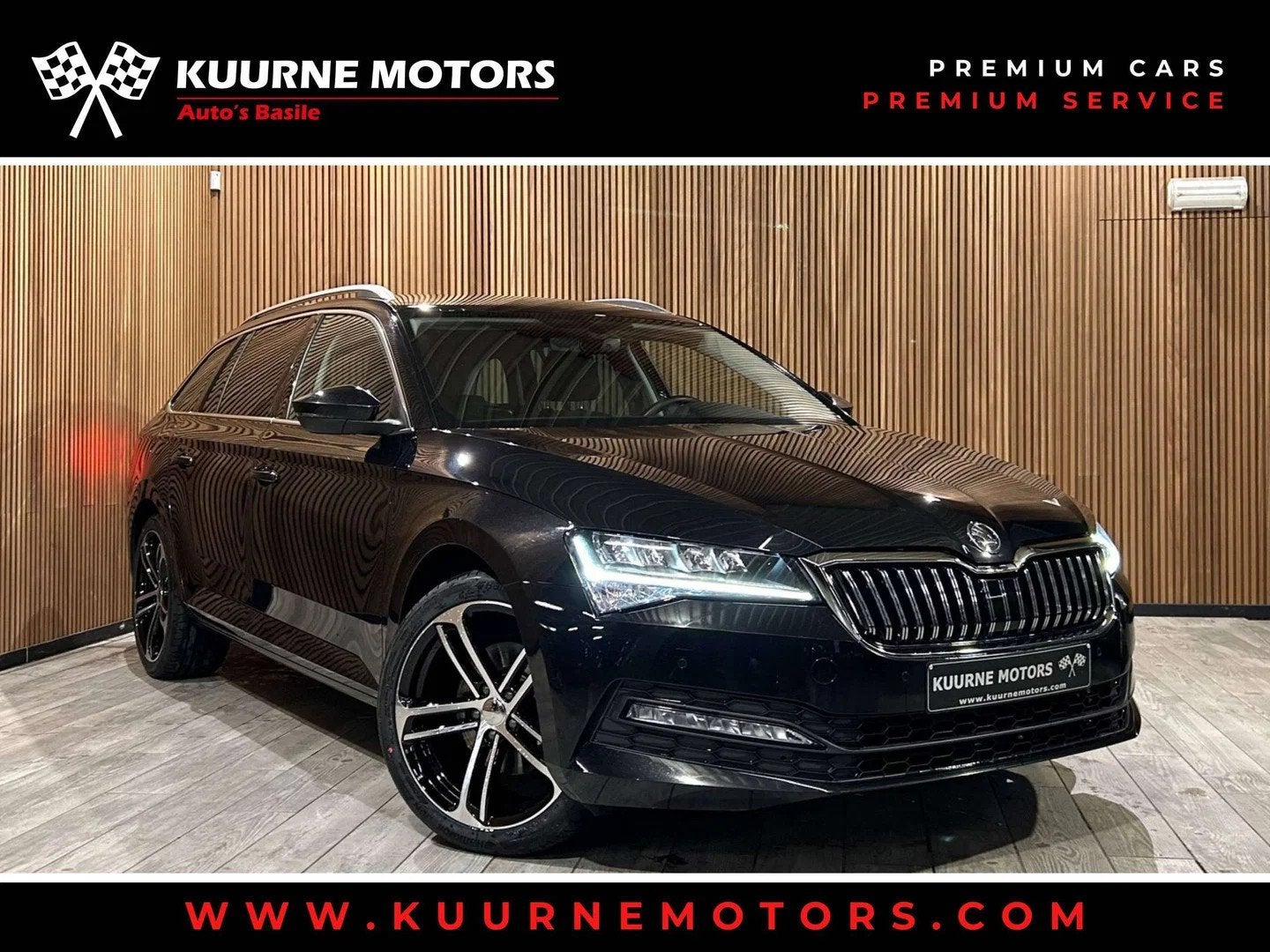 Skoda Superb Combi 2.0 TDI DSG Alu19"/Led/Cam/Gps *1j garant, Auto's, Automaat, Stof, Gebruikt, 4 cilinders