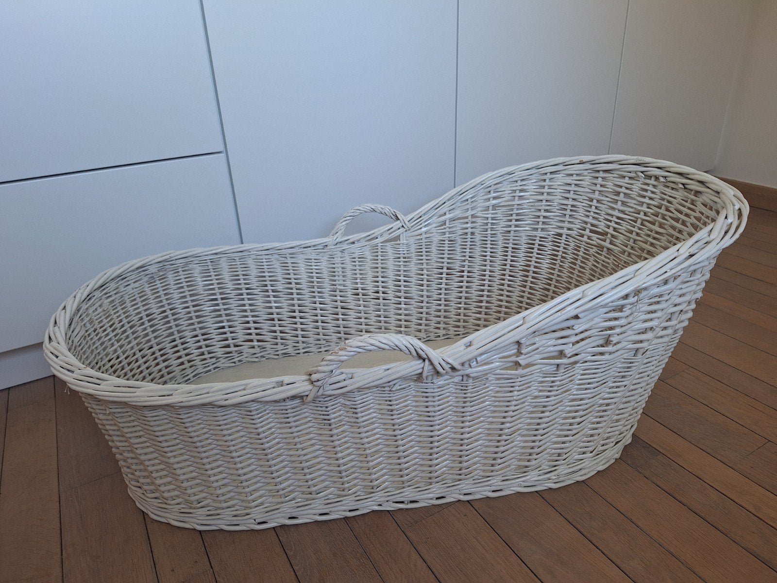 Rotan draagmand/wieg, Kinderen en Baby's, Ophalen, Gebruikt, Overige typen