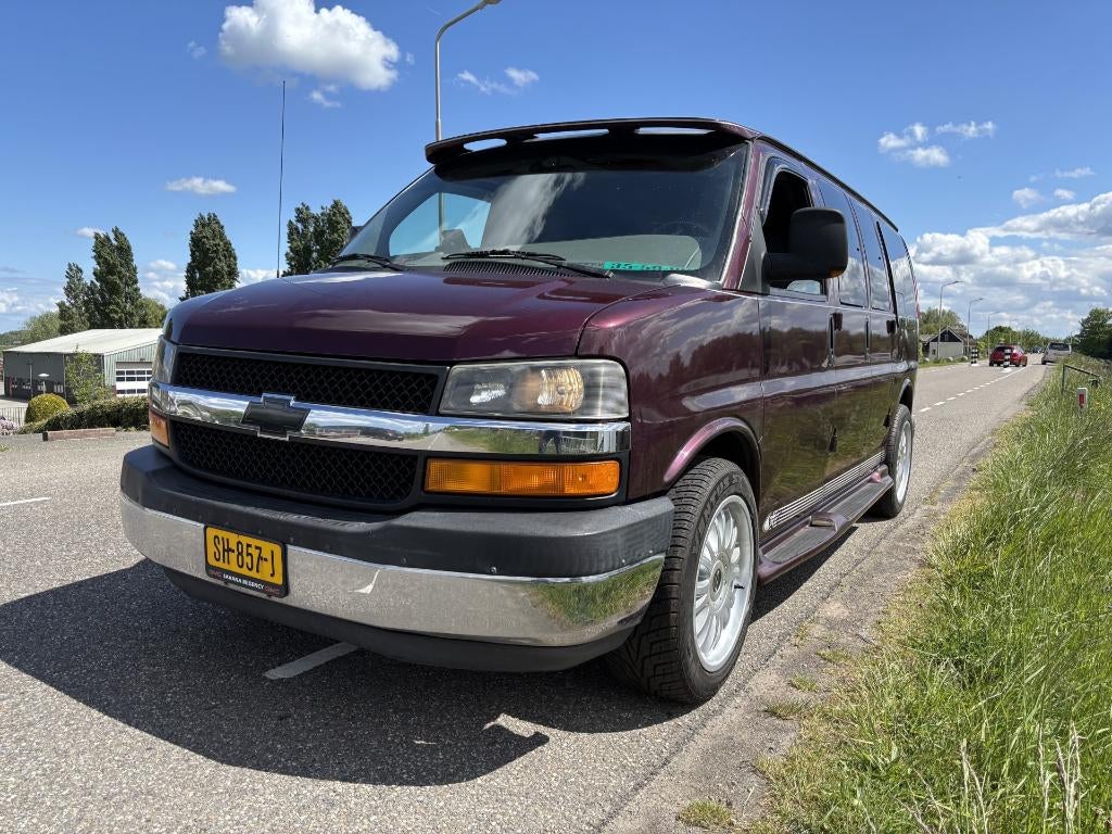 Chevrolet Express  2003 camperkenteken LPG  NL auto, Achat, Entreprise, Automatique, Radio