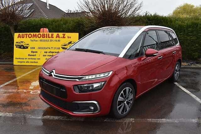 Citroen Grand C4 Picasso 1.2i Shine Autom 7PL Leder/GPS, Achat, Entreprise, 7 places, Autres carburants