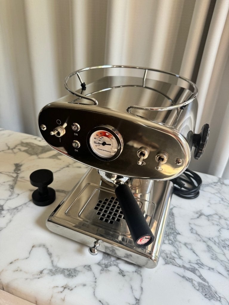 Illy Francis Francis X1 espresso machine voor gemalen koffie, Café moulu, Machine à espresso, Réservoir d'eau amovible, 1 tasse