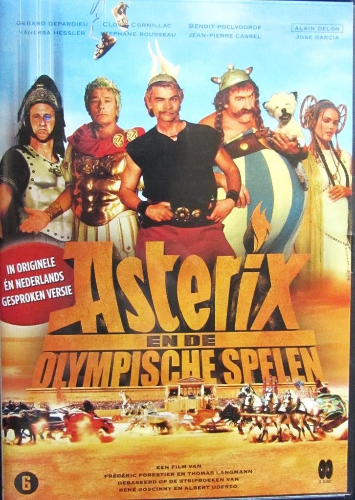 DVD ACTIE- ASTERIX & DE OLYMPISCHE SPELEN (ZELDZAAM), Cd's en Dvd's, Alle leeftijden, Ophalen of Verzenden, Gebruikt, Actiekomedie