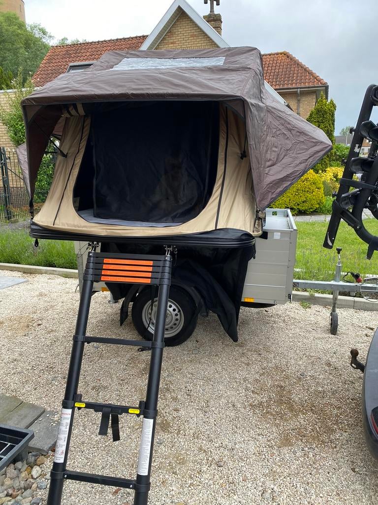 Daktent Vickywood Little Bamboo 125, Caravans en Kamperen, Ophalen, Zo goed als nieuw