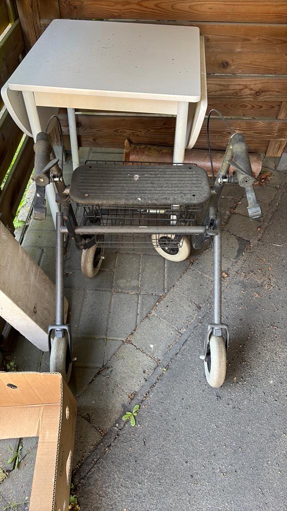Rollator, Ophalen, Gebruikt