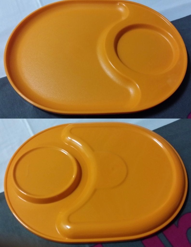Tupperware Vintage Peuter Ontbijtbord / Snackbord, Kinderen en Baby's, Overige merken, Verzenden, Overige typen, Nieuw