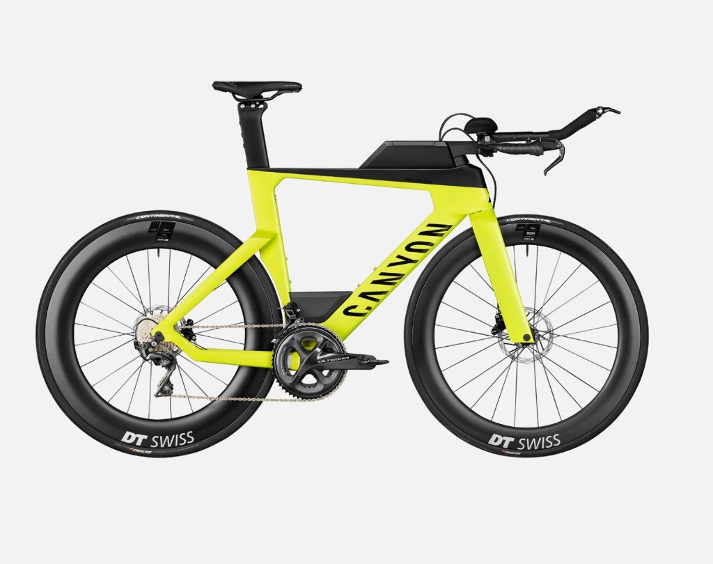 Tijdritfiets/Triathlonfiets Canyon Speedmax CF 8 Powermeter, Enlèvement, Comme neuf, Carbone