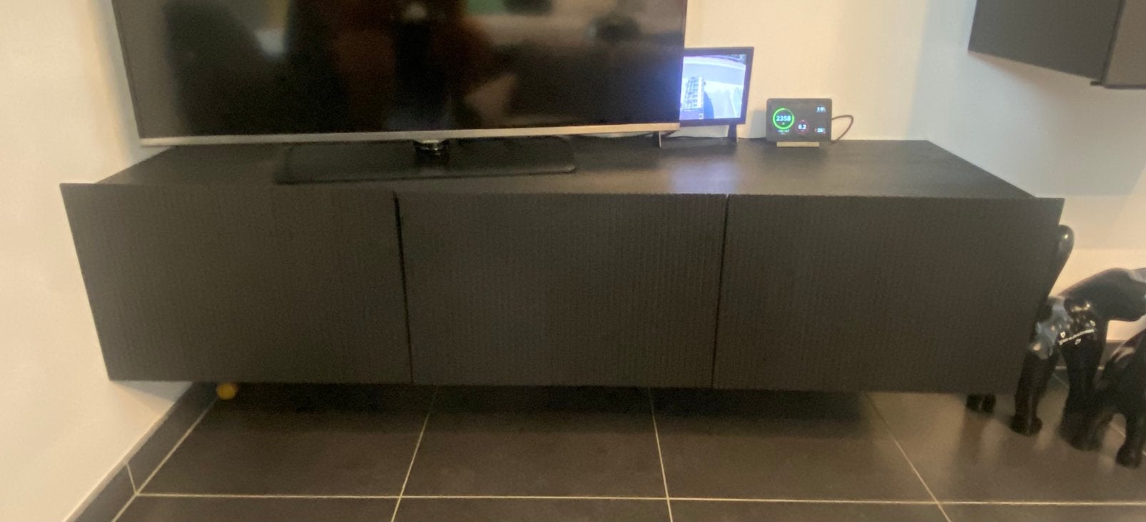 Hangend tv meubel, Ophalen, Gebruikt