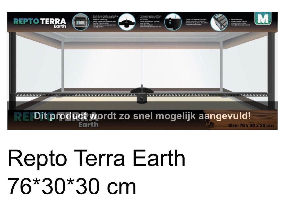 2 terrariums, Ophalen