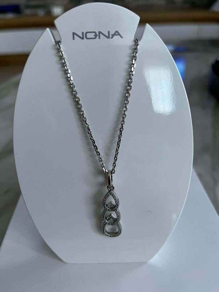 Nona silver 925 ketting nieuw, Ophalen of Verzenden, Zo goed als nieuw