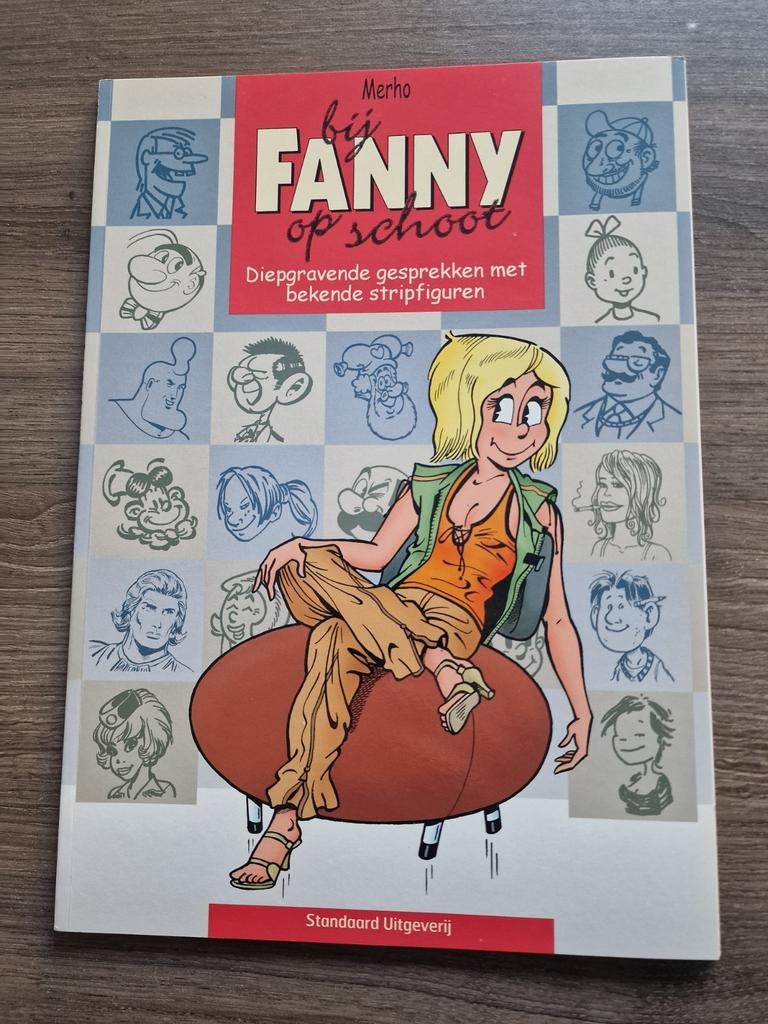 Fanny strip. Bij fanny op schoot, Eén stripboek, Merho, Nieuw, Ophalen of Verzenden