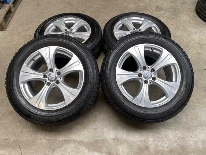 18 inch originele velgen + winterbanden Mercedes GLC - ML A2, Pneus et Jantes, Pneus hiver, -, 18 pouces
