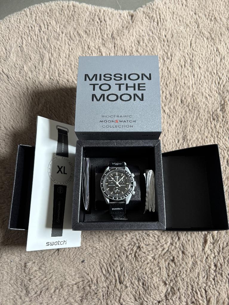 Moonswatch 'Mission to the Moon', Ophalen, Kunststof, Polshorloge, Swatch