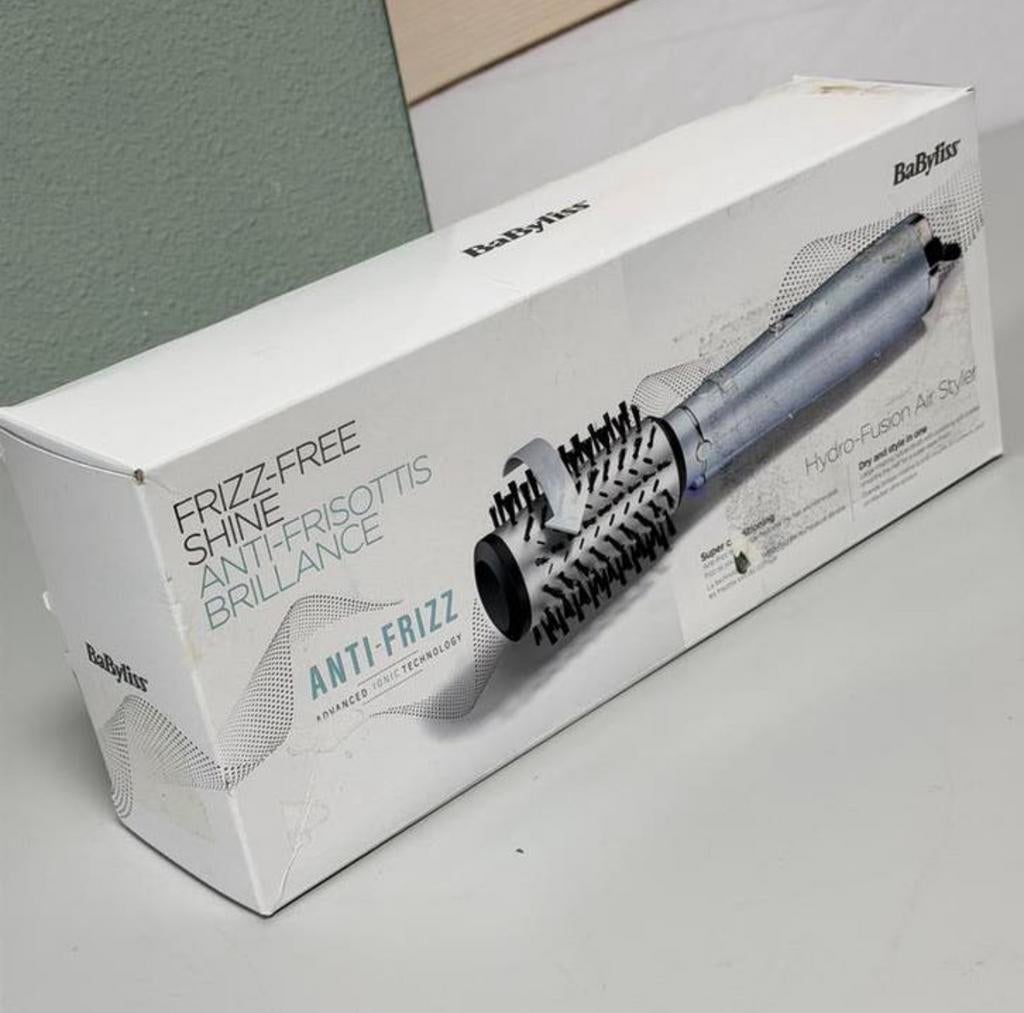 Brosse sèche-cheveux BaByliss Hydro Fusion Air-Styler AS773E, Enlèvement ou Envoi, Neuf, Sèche-cheveux