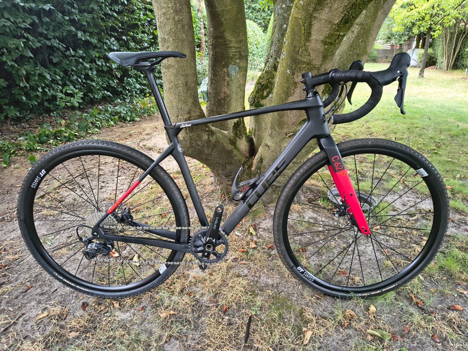 Cube nuroad c62 pro M, Ophalen, Gebruikt, Carbon, Schijfrem