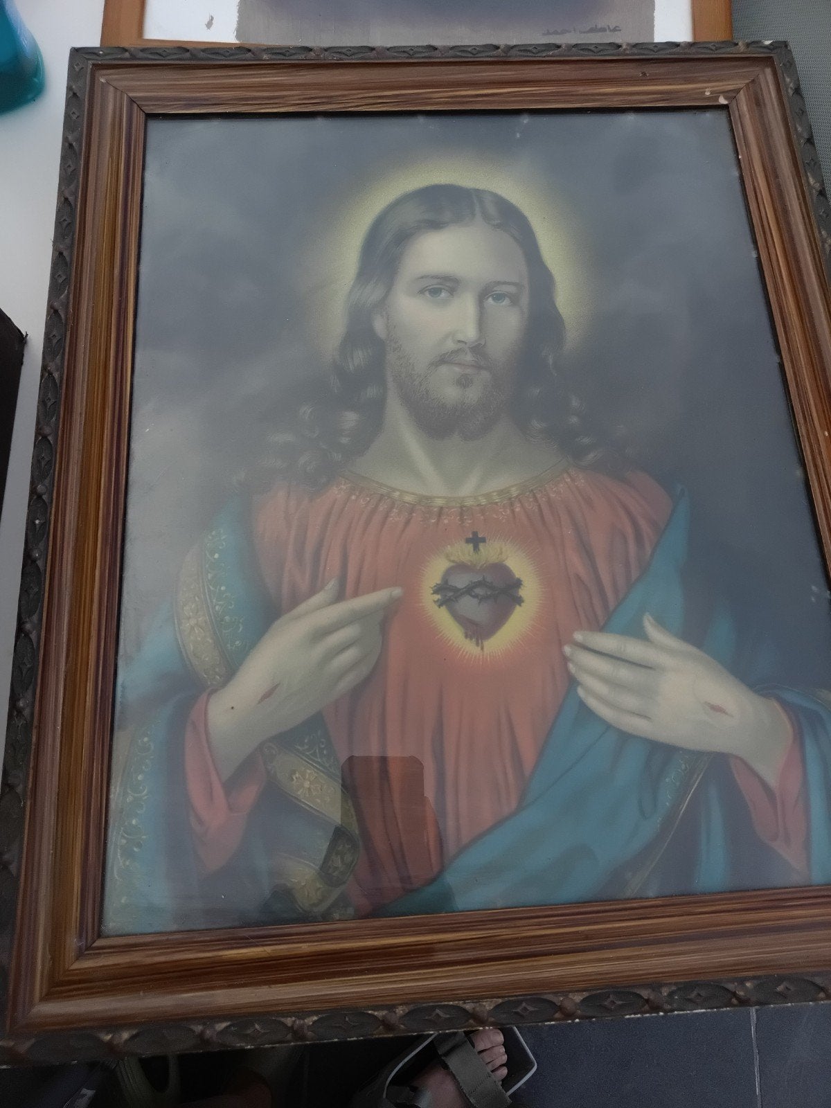Schilderij jezus, Enlèvement