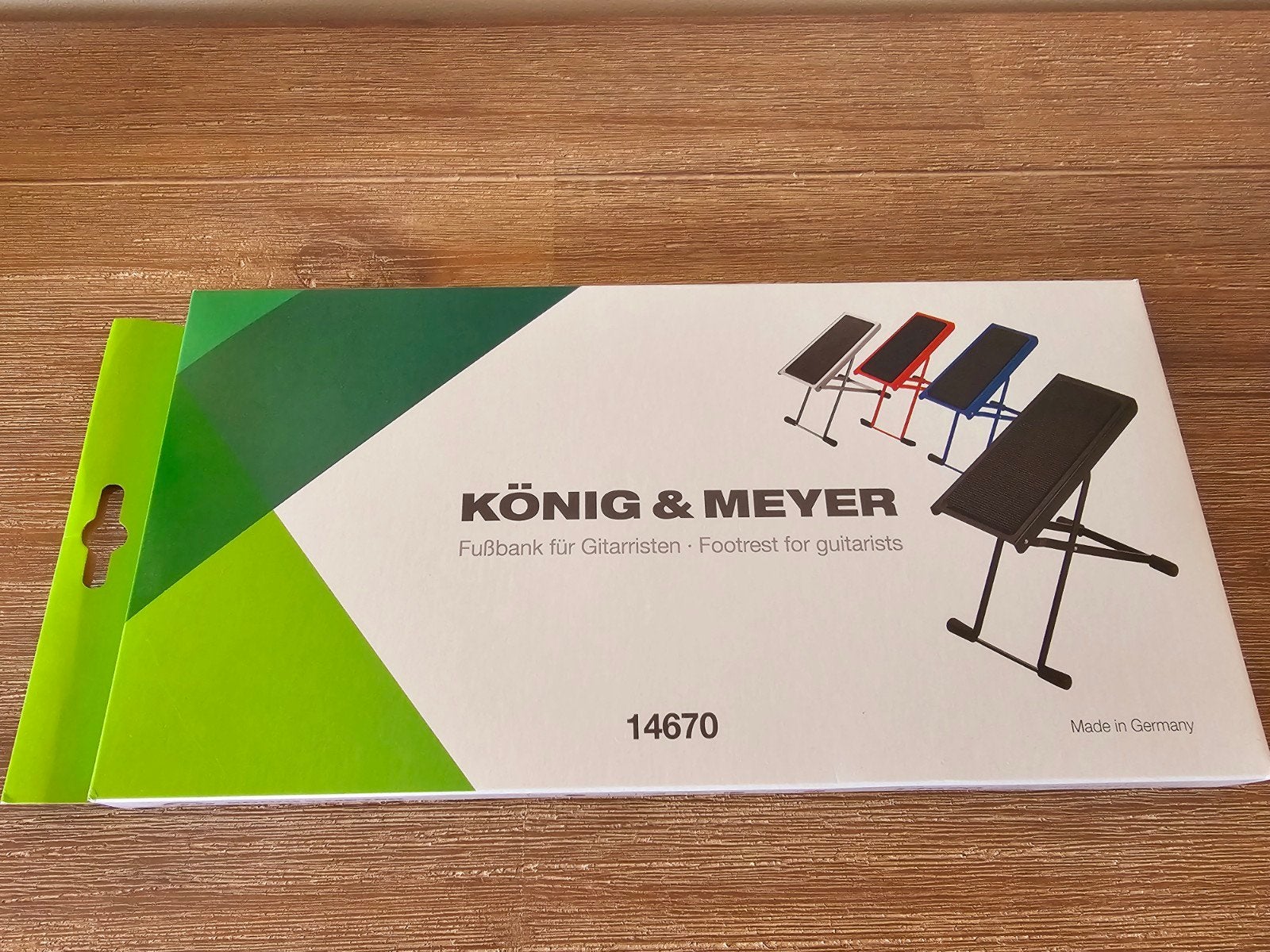 Voetbankje König & Meyer 14670 NIEUW, Musique & Instruments, Amplis | Basse & Guitare, Enlèvement ou Envoi, Neuf