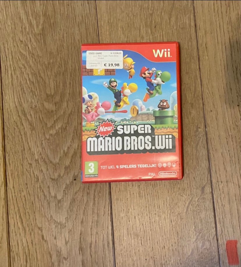 Super Mario Bros Wii, Ophalen of Verzenden, Zo goed als nieuw