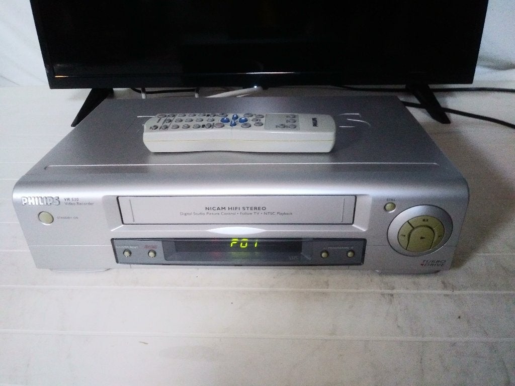 Philips VR530 6-kops HiFi stereo video recorder, Ophalen of Verzenden, Zo goed als nieuw, VHS-speler of -recorder