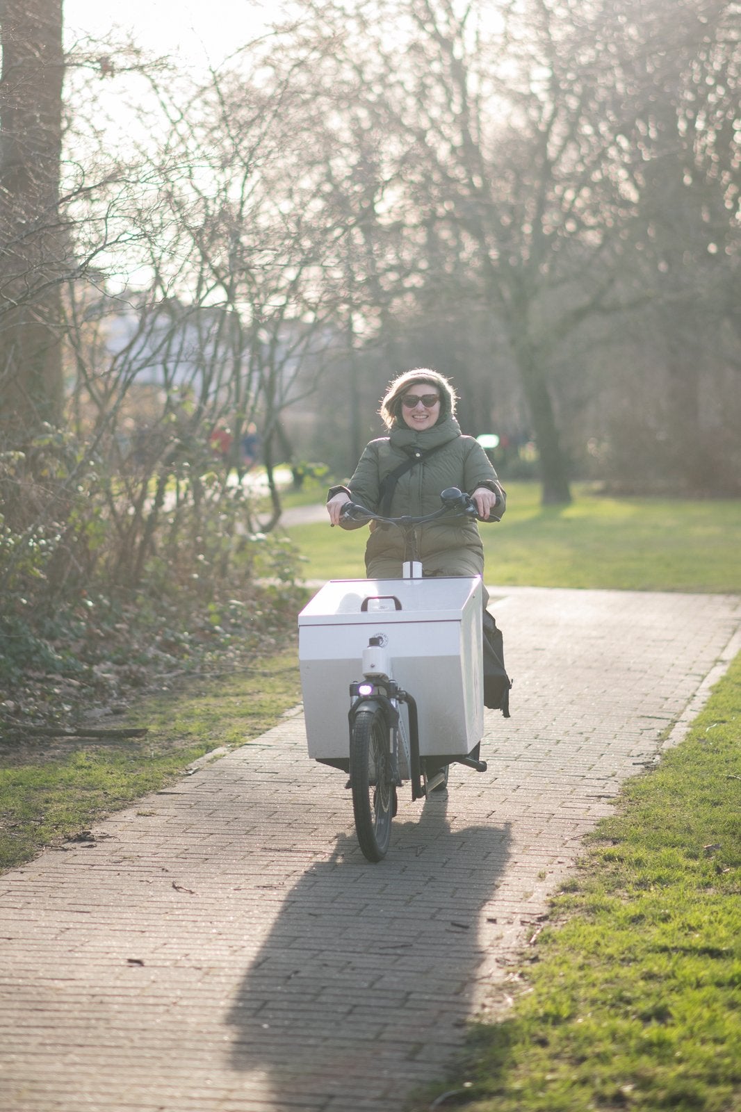Urban Arrow Flatbed L Perf. – Dual Battery – Bouwjaar 2021, Fietsen en Brommers, Fietsen | Bakfietsen, Gebruikt, Goederen, Elektrisch