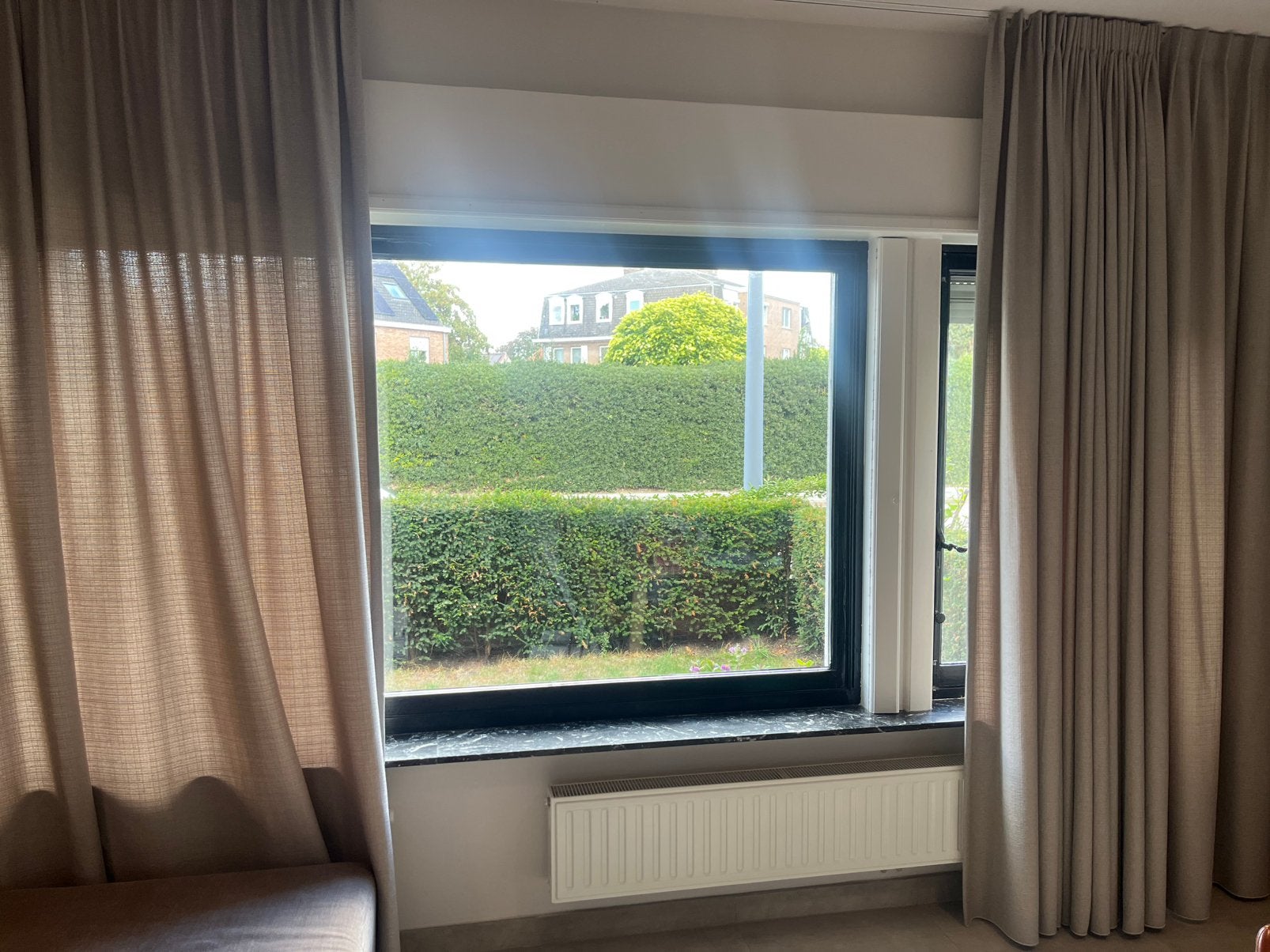 Semi-doorlatende gordijnen woonkamer / slaapkamer NIEUW, Enlèvement, Comme neuf