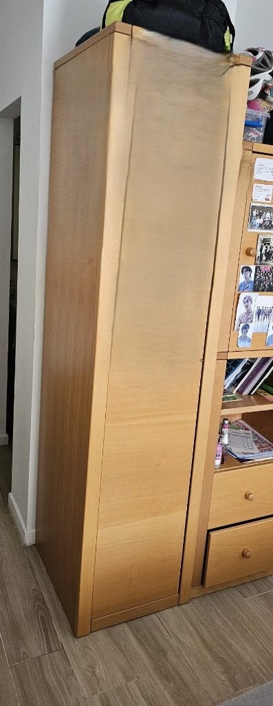 Petite armoire-penderie Hülsta – 50  60  210 cm, Enlèvement ou Envoi, Utilisé