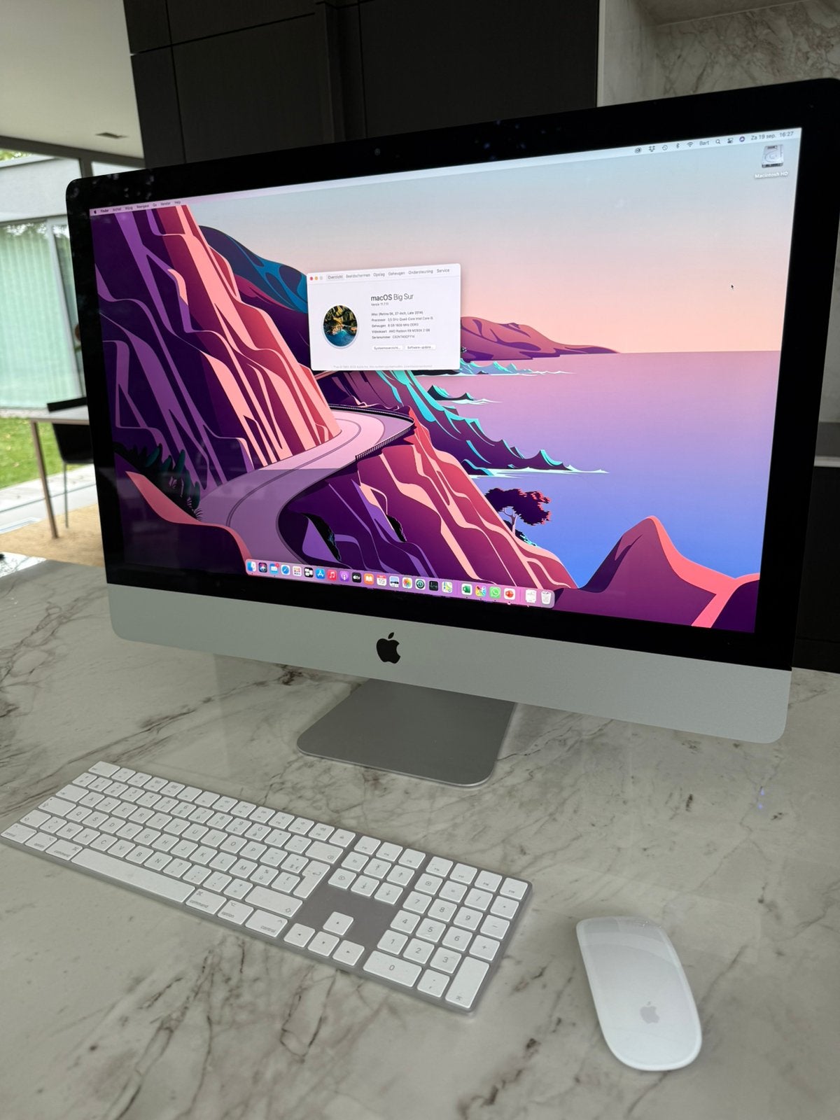 Apple iMac 27 inch Retina 5k, Informatique & Logiciels, Enlèvement, Comme neuf, IMac