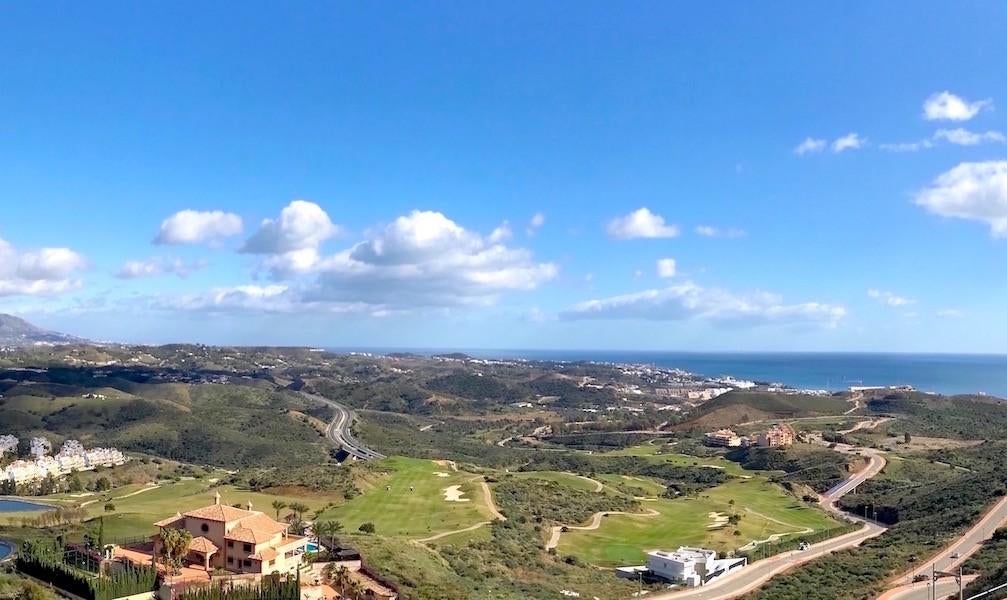 Vente - Costa del Sol : Duplex tout confort, superbe vue, La Cala de Mijas, 106 m², 2 pièces, Appartement