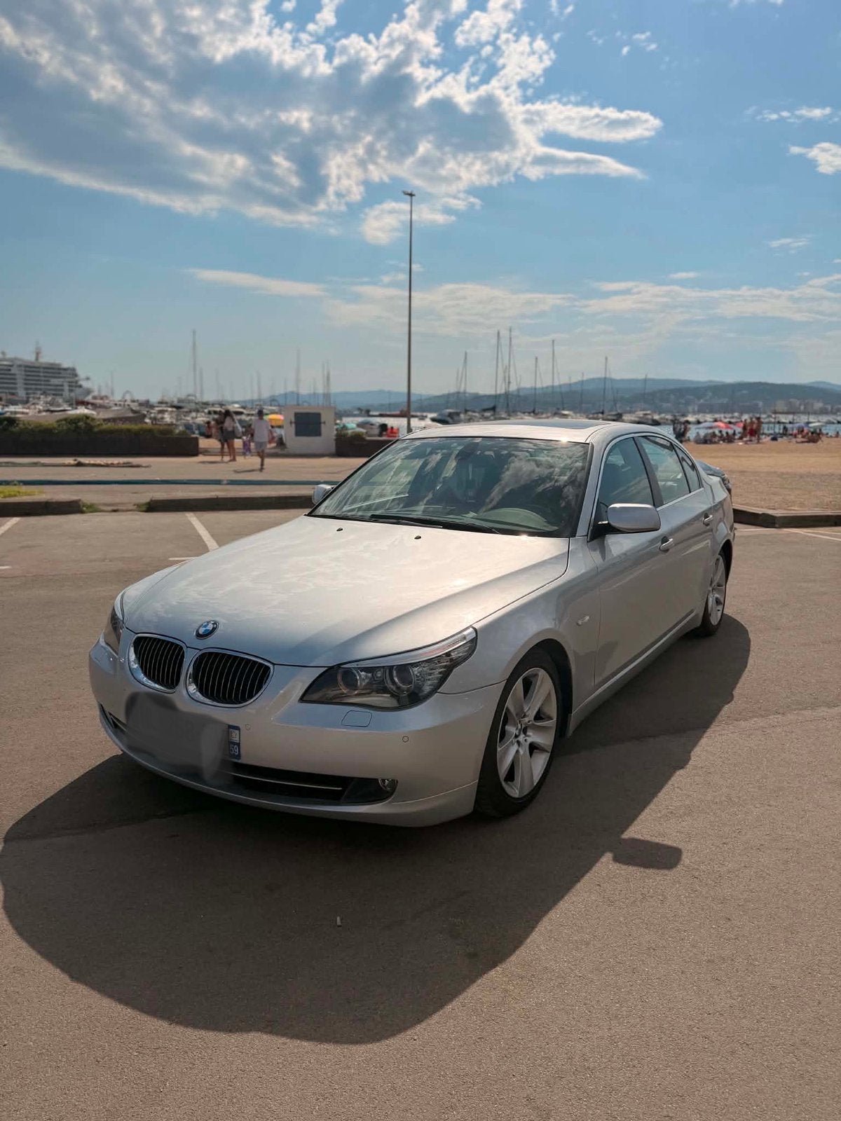 Bmw e60 v8, Auto's, BMW, 4 deurs, 8 cilinders, 4799 cc, Particulier