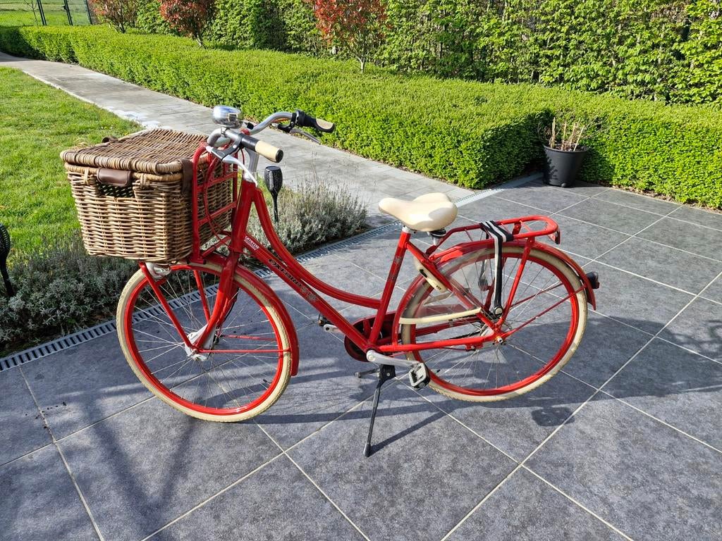 Hollandse fiets met drie versnellingen, Ophalen