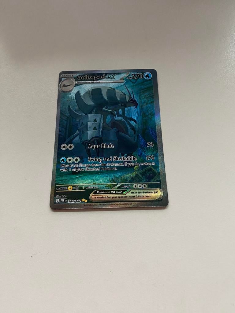 Golisopod EX!, Ophalen of Verzenden, Zo goed als nieuw, Losse kaart, Foil